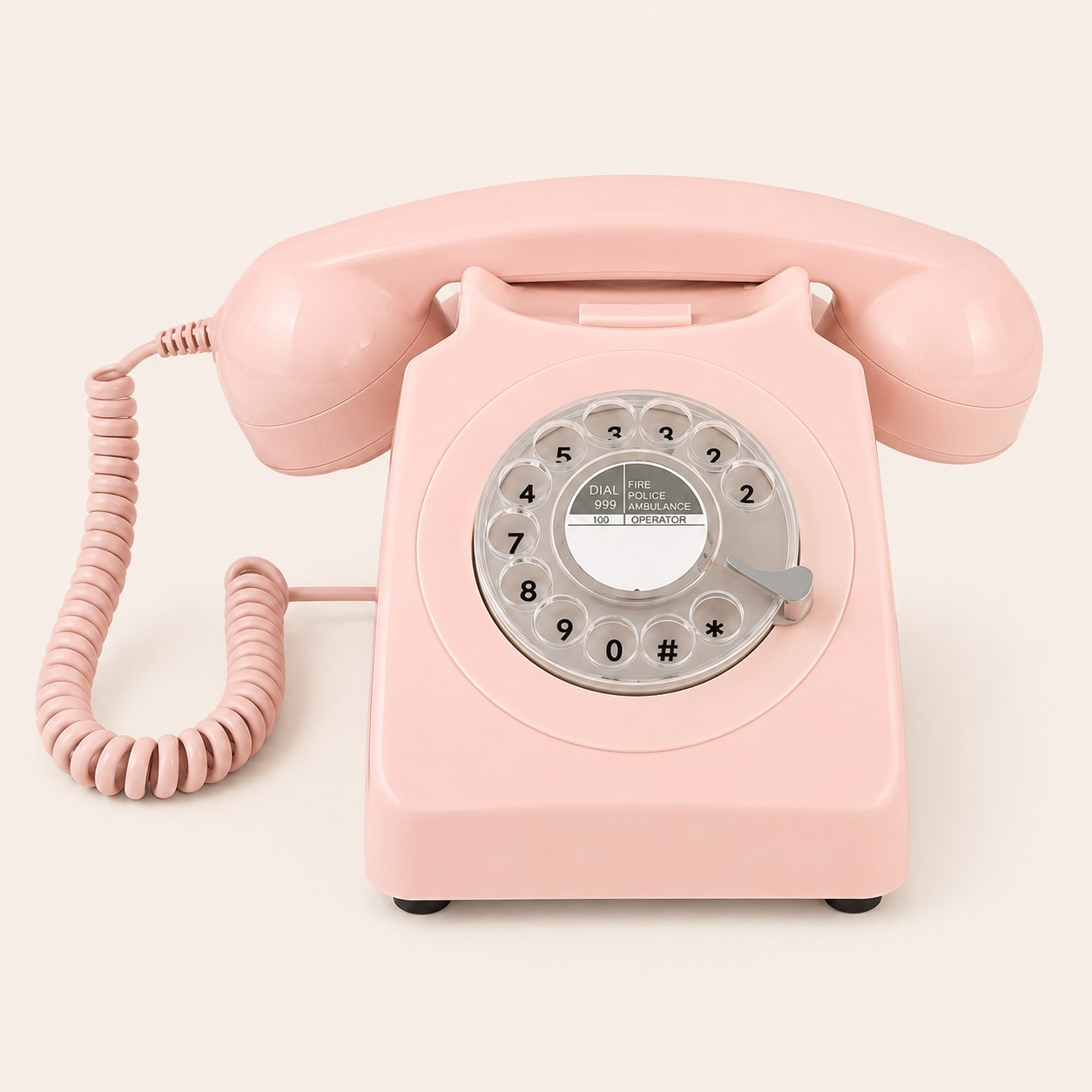 Téléphone Rose Pâle